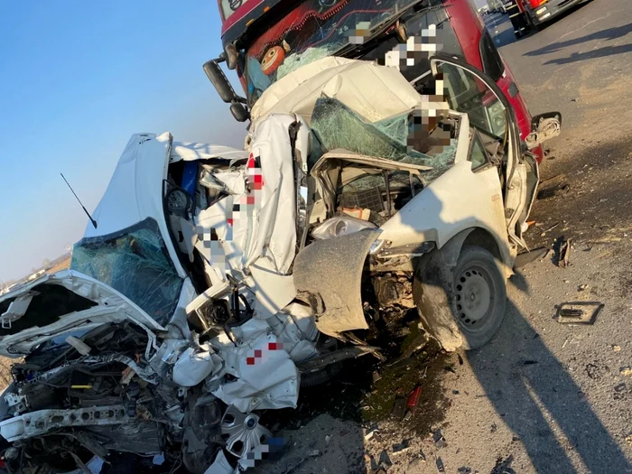 accident autostrada 1 foto isu giurgiu