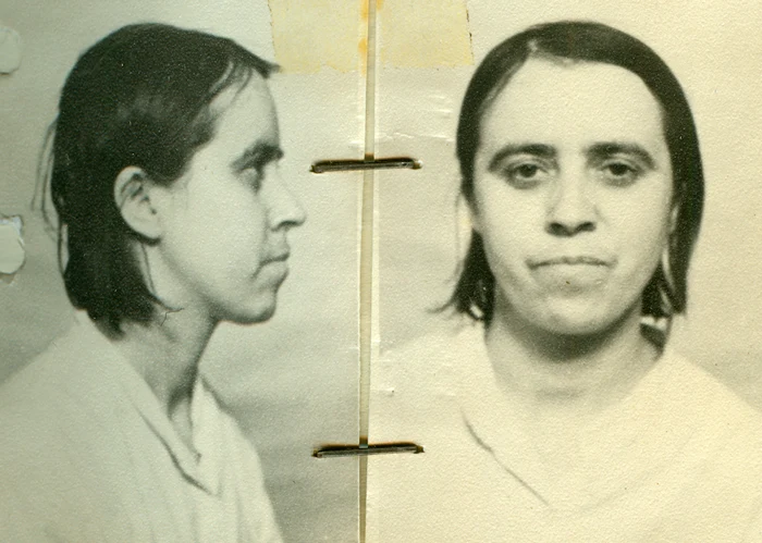 Sora Clara (Catrina Laslău), acuzată de uneltire contra ordinii sociale. FOTO: Memorialul Sighet