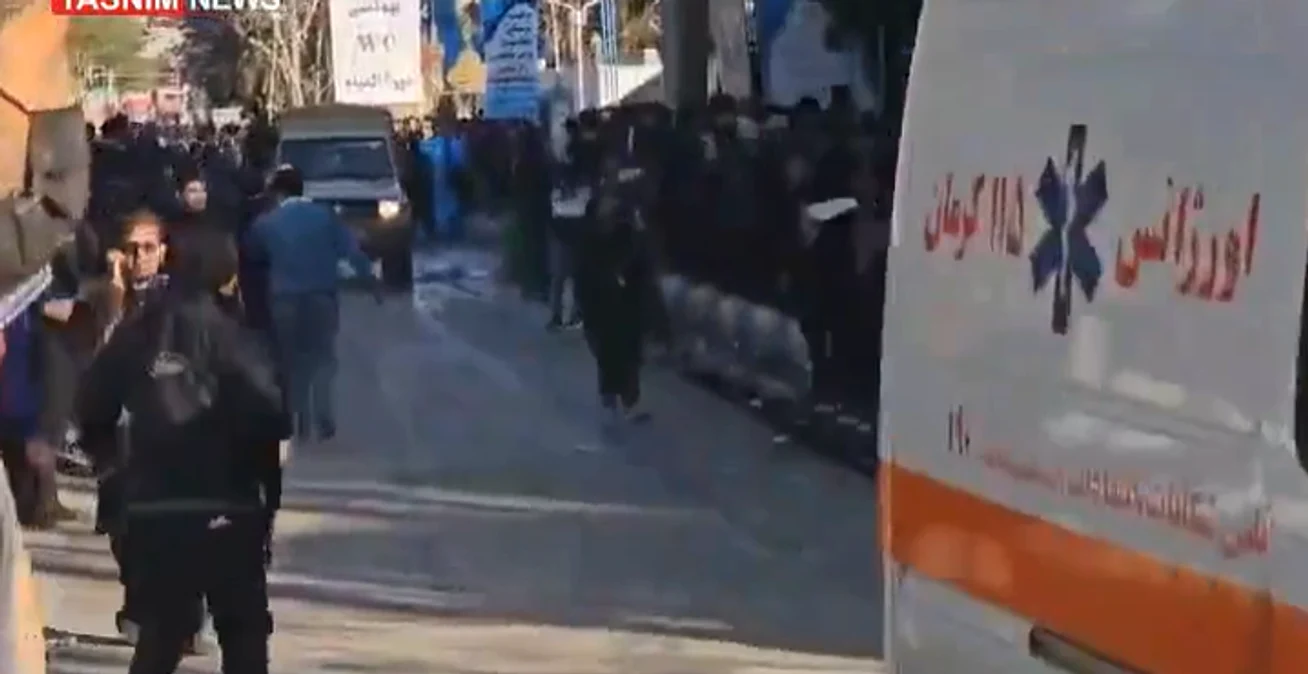 Explozia a ucis 95 de persoane. FOTO captură video Tasnim News