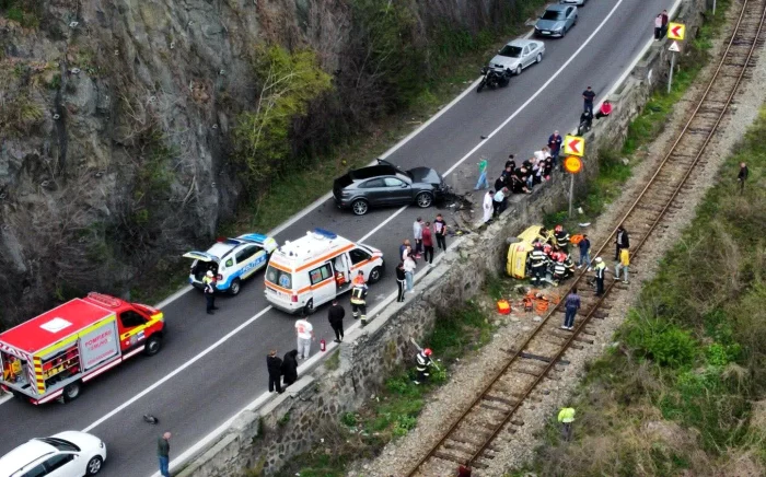 DN 7, încă o dată, drumul morții / foto: ISU