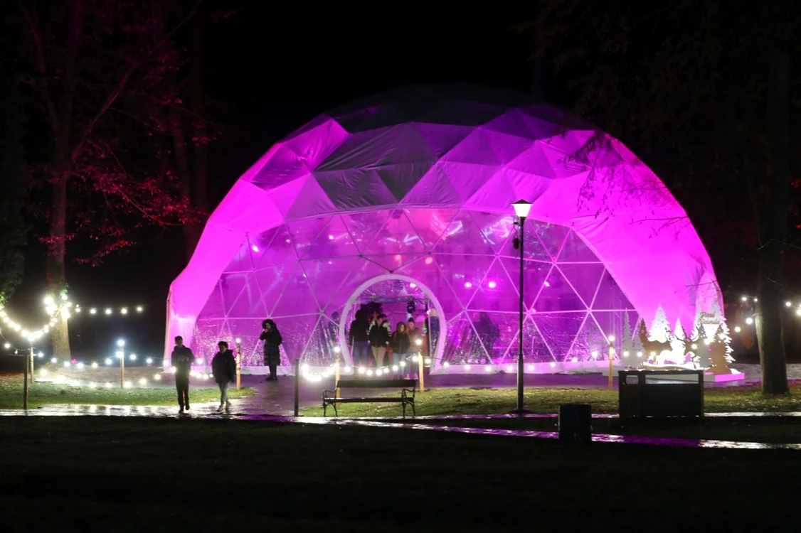 Parcul Crăciunului din Timișoara FOTO Dani Amariei