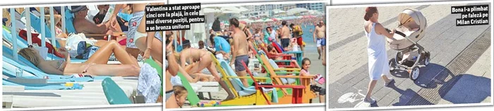 În weekend, Valentina a fost, în premieră, cu copilul la Penitenciarul Poarta Albă, unde este închis Borcea. Astfel, ea a recunoscut oficial că dinamovistul este tatăl lui Milan Cristian. De altfel, toate femeile cu care Borcea are copii au venit, pe rân