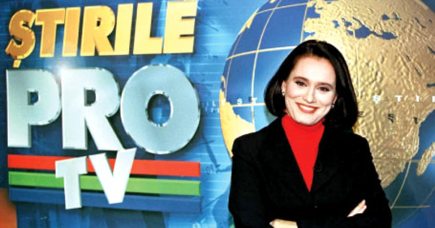 Andreea Esca, cea care a rostit primele cuvinte pe post la Pro TV