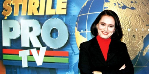 Andreea Esca, cea care a rostit primele cuvinte pe post la Pro TV