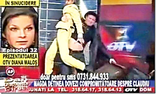 Magda Ciumac a fost  vedetă la DD, iar  Tolea Ciumac a venit  cu tomberonul în studio jpeg