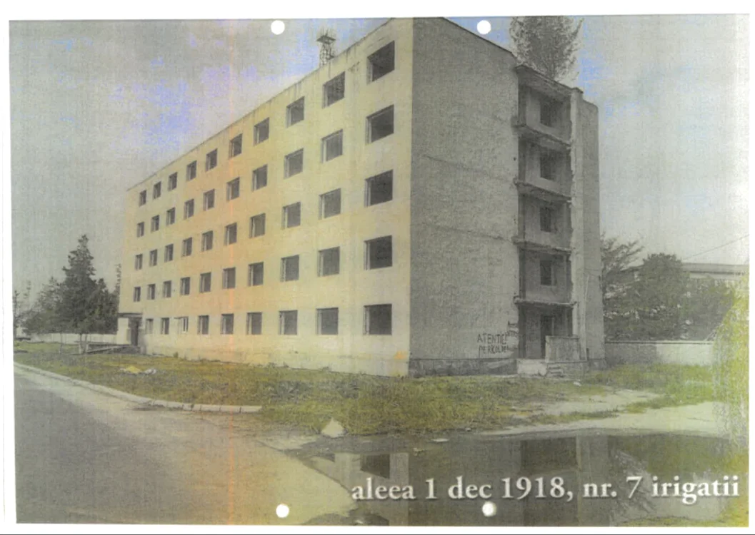 Clădire aparținând SNIF Sursa FOTO: hotararea CL Caracal 