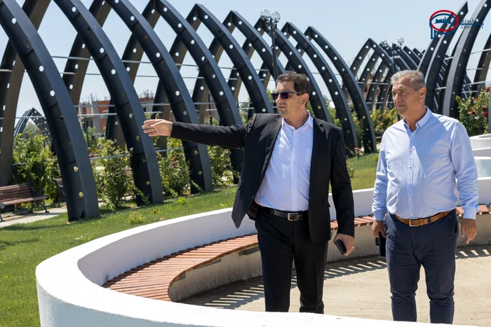 Parcul central va fi noua atracție a orașului FOTO: Primăria Odobești