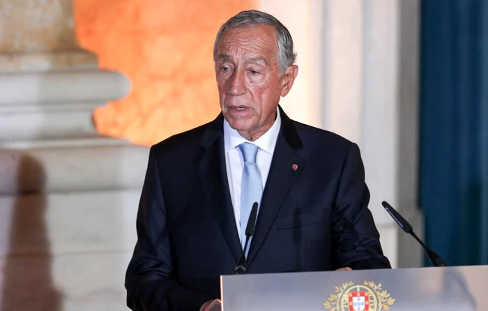 Președintele Portugaliei Marcelo Rebelo de Sousa. Foto: EPA-EFE