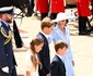Kate Middleton, George, Charlotte și Louis la Trooping the Colour