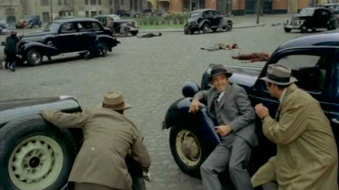 Maşina comisarului Moldovan, din filmul „Un comisar acuză”, a fost vândută la licitație jpeg