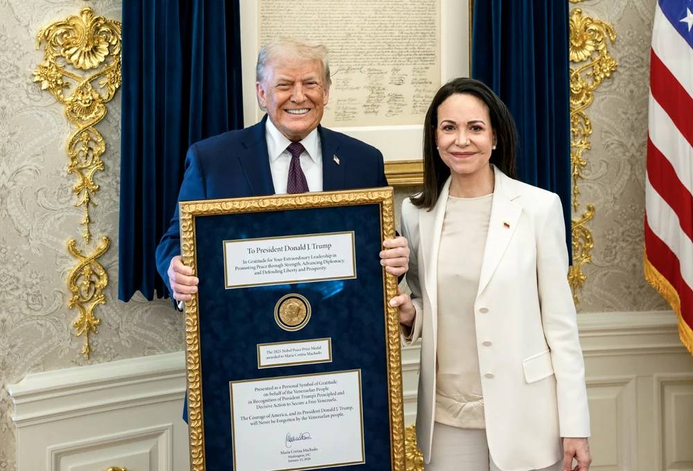 Donald Trump si María Corina Machado