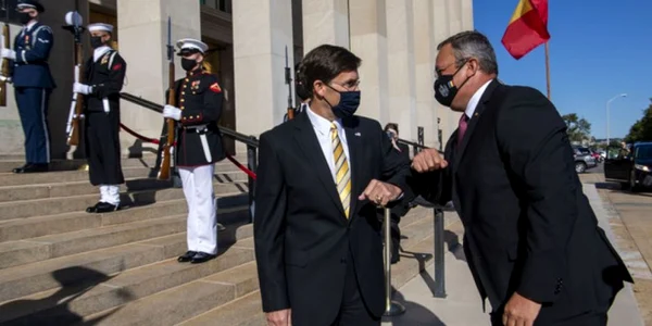 mark esper nicolae ciuca
