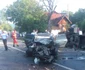 Accident pe Valea Oltului DN 7 - E 81 la Seaca în Călimăneşti - Vâlcea cu şapte victime din care două decedate Foto Adevărul