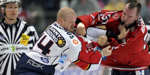 Kip Brennan este unul dintre cei mai activi bătăuși din KHL