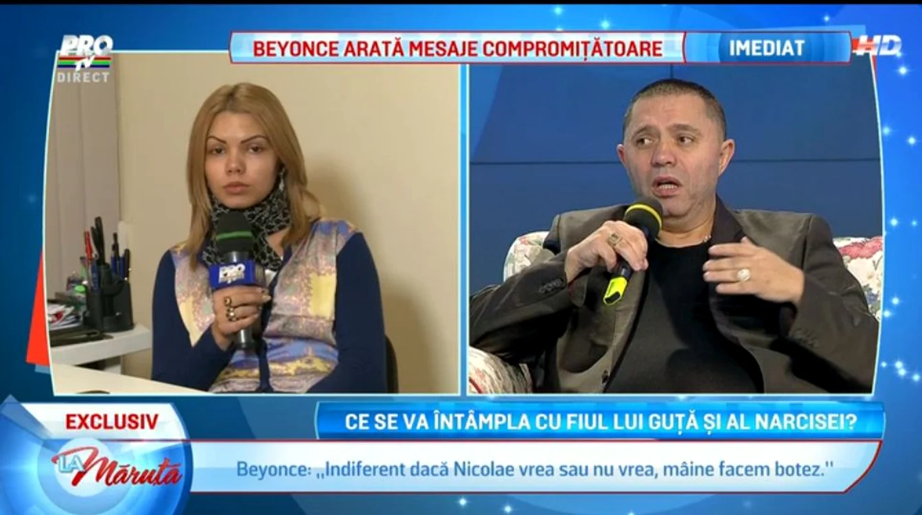 Nicolae Guţă încearcă să o convingă pe Beyonce să renunţe la plângerea depusă