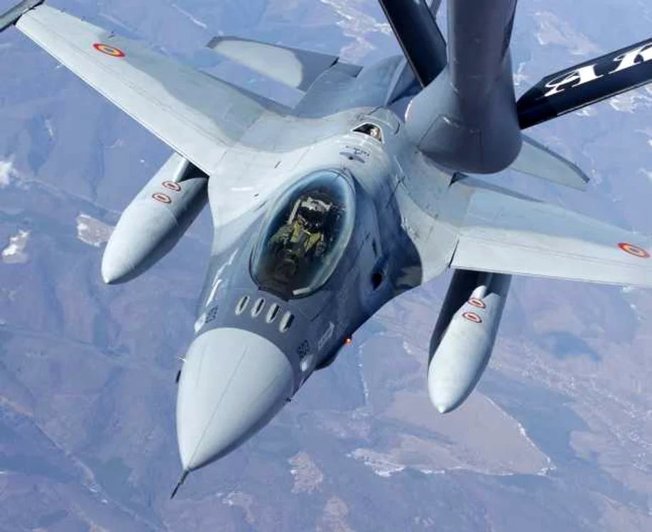 Două aviane F16 au fost ridicate de la sol FOTO: MApN