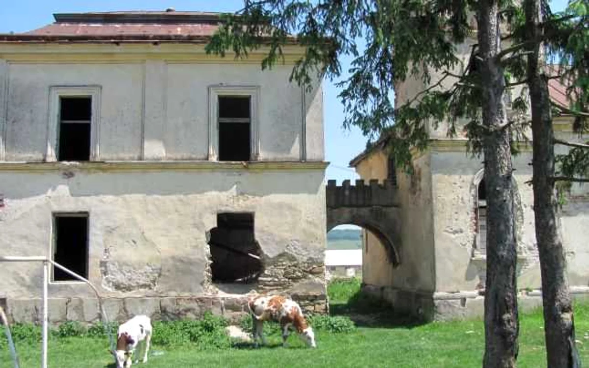 Castelul are o replică a Punţii Suspinelor de la Veneţia FOTO Arhivă