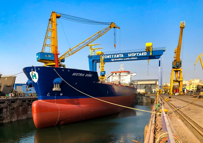 foto terminal naval rutier Constanța