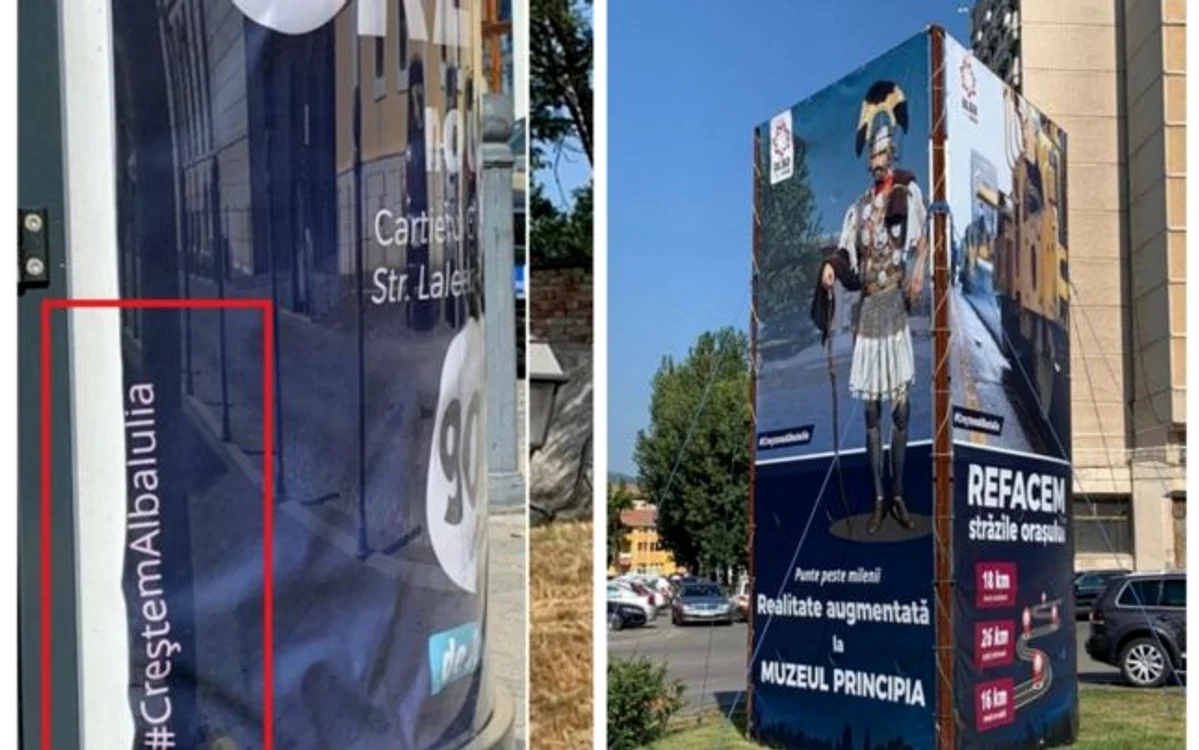 Panourile electorale de la Alba Iulia