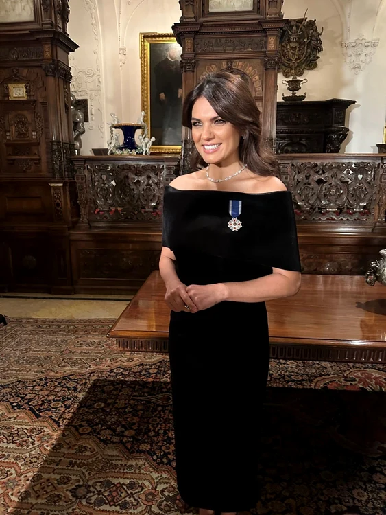 Malvina Cservenschi a primit recunoașterea Casei Regale. FOTO: Instagram