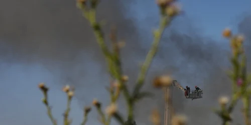 Incendiu hală Mogoşoaia - 14 aug 2021 / FOTO Inquam Photos / Octav Ganea