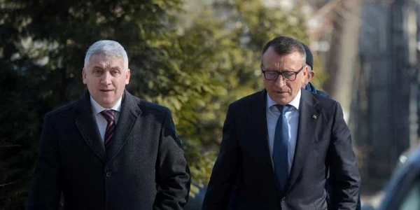 Adrian Ţuţuianu si Paul Stanescu FOTO Mediafax
