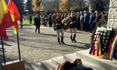 Militarii bulgari, francezi și germani, căzuți la datorie, comemorați în România jpeg