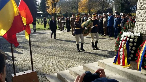 Militarii bulgari, francezi și germani, căzuți la datorie, comemorați în România jpeg