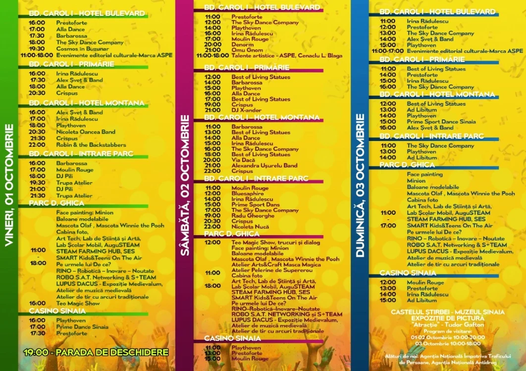 program festival sinaia forever 2021