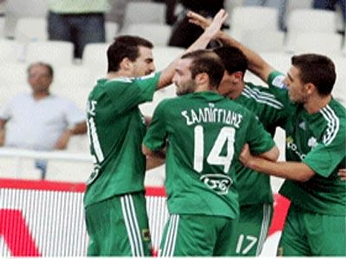 FOTBAL: Panathinaikos a câştigat derby-ul cu AEK Atena