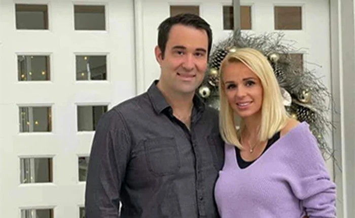 
    Steven Schroeter şi Catrinel  