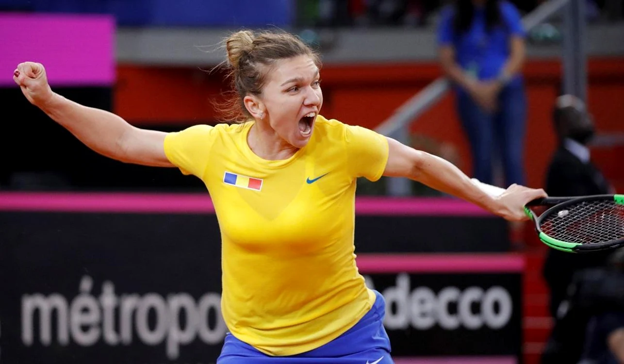 Au trecut cinci ani de când Halep a jucat pentru România, la Fed Cup 2019. FOTO: Arhiva Adevărul