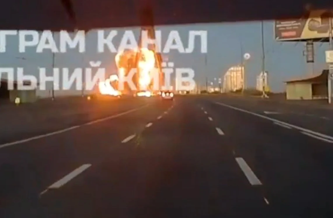 Rusia a lovit Podul de Nord din Kiev.