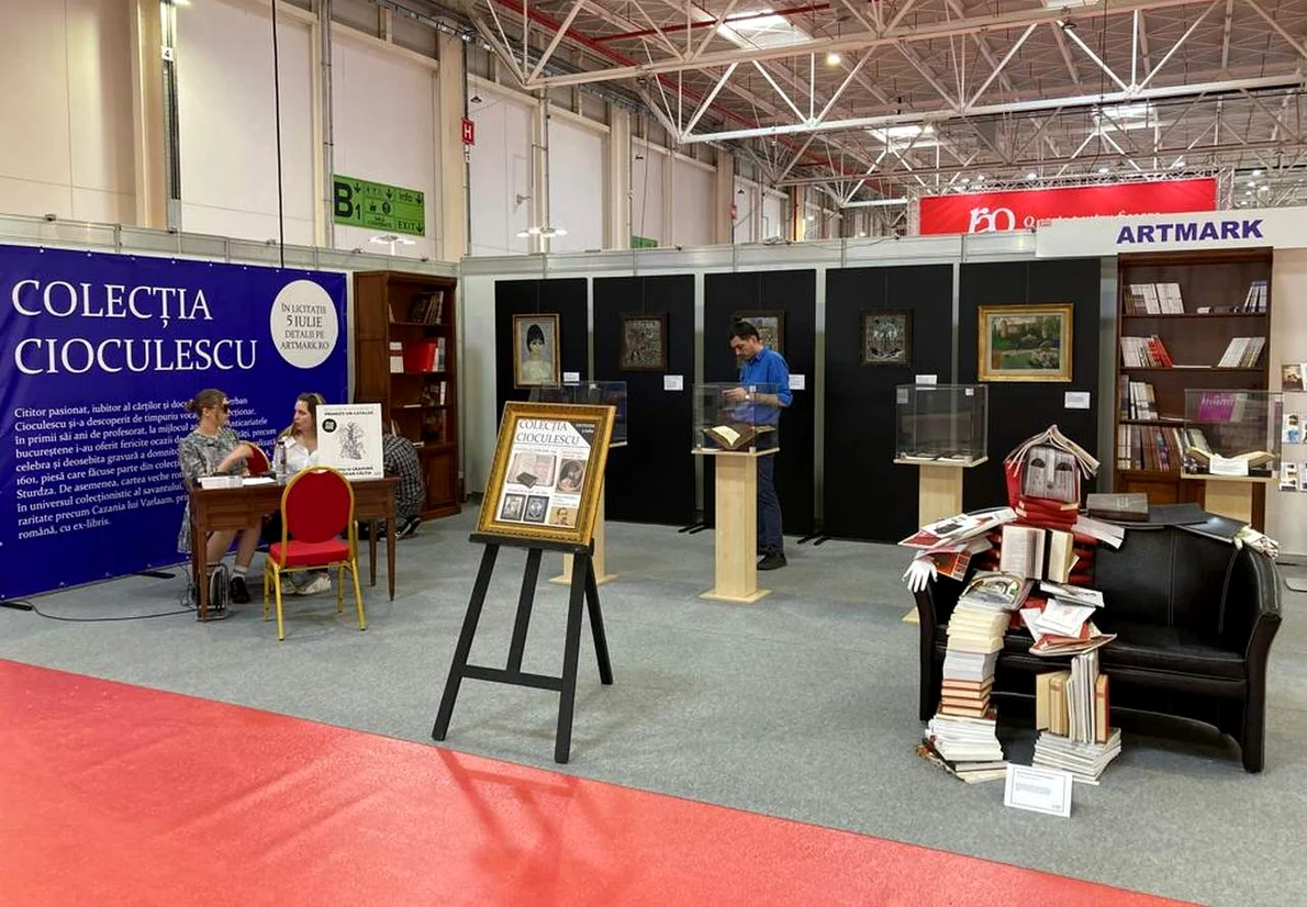 Artmark expune la Bookfesc colecția criticului literar Șerban Cioculescu