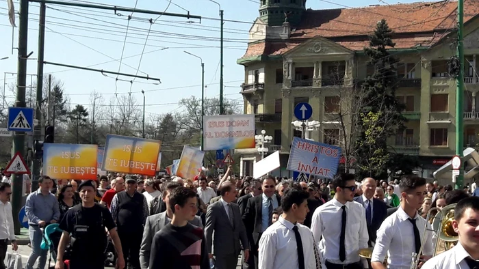 Marşul Învierii din Timişoara  - 2018 FOTO Ş.Both