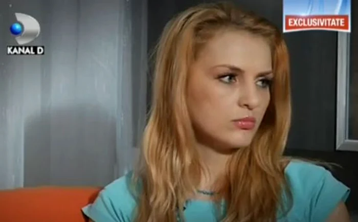 Elena Hueanu (captură Kanal D)