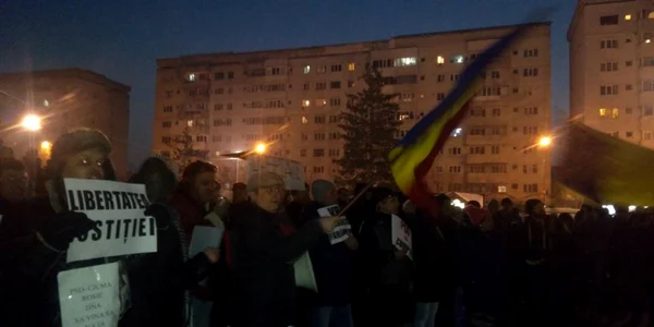 protest focsani