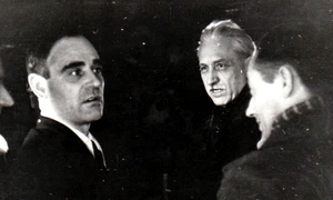 Întoarcerea de la Moscova a lui Gheorghe Gheorghiu Dej, în ianuarie 1945 (© „Fototeca online a comunismului românesc”, cota: 53/1945)