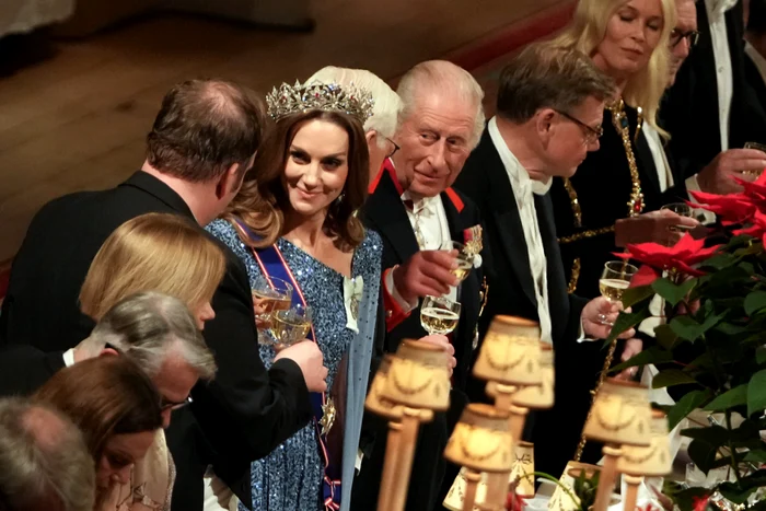 Kate, William, Charles, Camilla la banchetul de stat organizat la Castelul Windsor în cinstea președintelui german Frank Walter Steinmeier și a soției acestuia, Elke Buedenbender, Profimedia (1) jpg