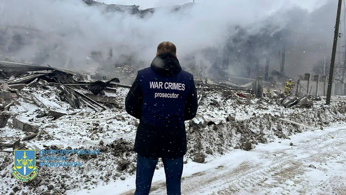Atacuri rusești cu rachete în regiunea Dnipro FOTO EPA-EFE