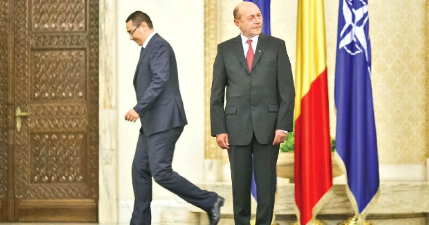 Premierul Victor Ponta şi preşedintele Traian Băsescu au viziuni diferite despre reprezentarea la Consiliul European