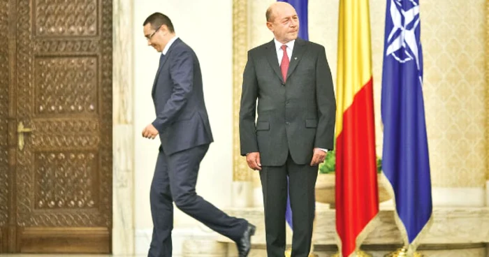 Premierul Victor Ponta şi preşedintele Traian Băsescu au viziuni diferite despre reprezentarea la Consiliul European