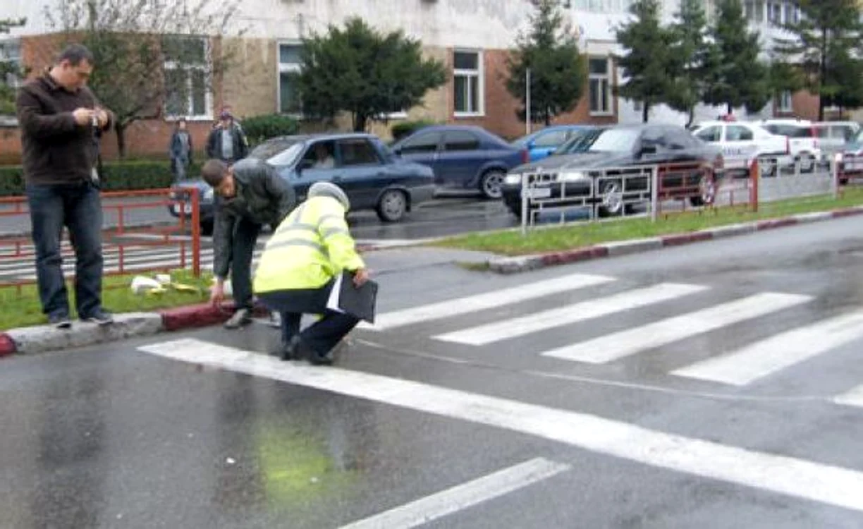 Accident pe zebră