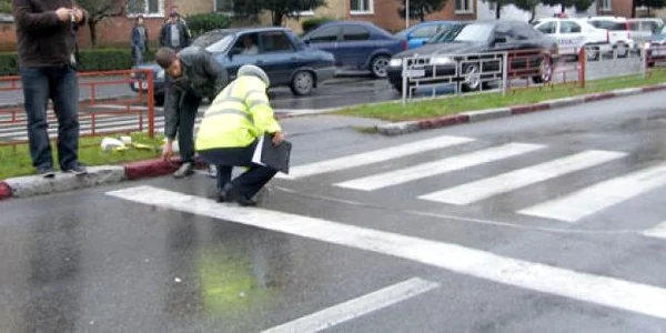 Accident pe zebră