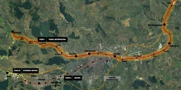 tren metropolitan metrou cluj foto asociatia pro infrastructura