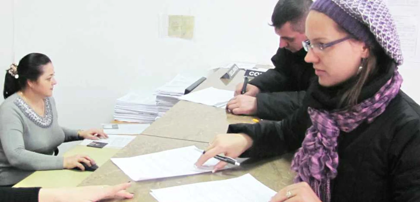 Angajatorii au venit astăzi la sediul ITM pentru datele de acces la contul on-line