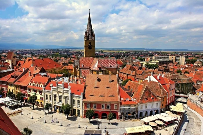 Sibiul este o atracție pentru turiștii străini Sursa foto: The Romania Journal
