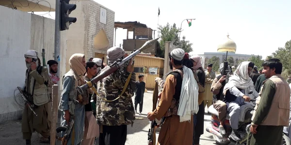 Talibani in Ghazni FOTO EPA-EFE