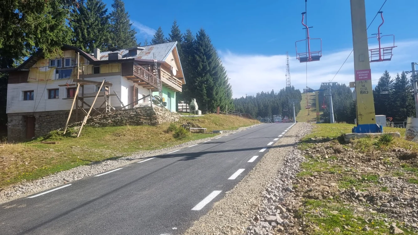 Stațiunea montană Parâng. FOTO: Consiliul Județean Hunedoara.