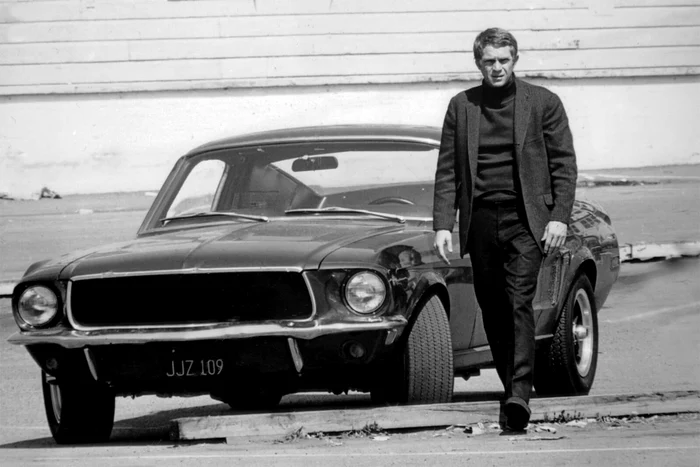 Steve McQueen în Bullitt, 1968